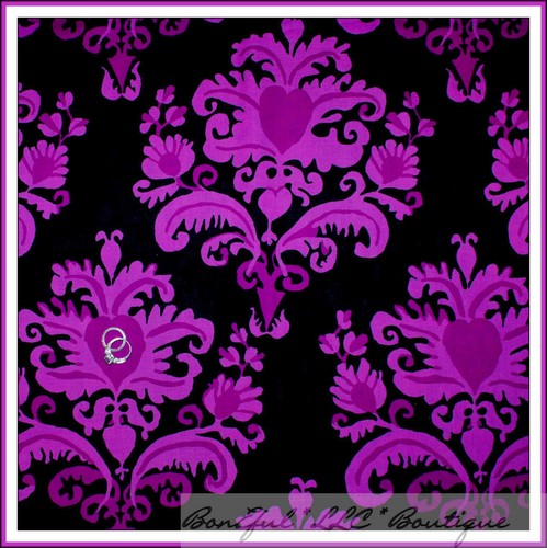Boneful fabric cotton black - cotton,
