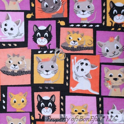 Boneful fabric cotton - fabric, fq